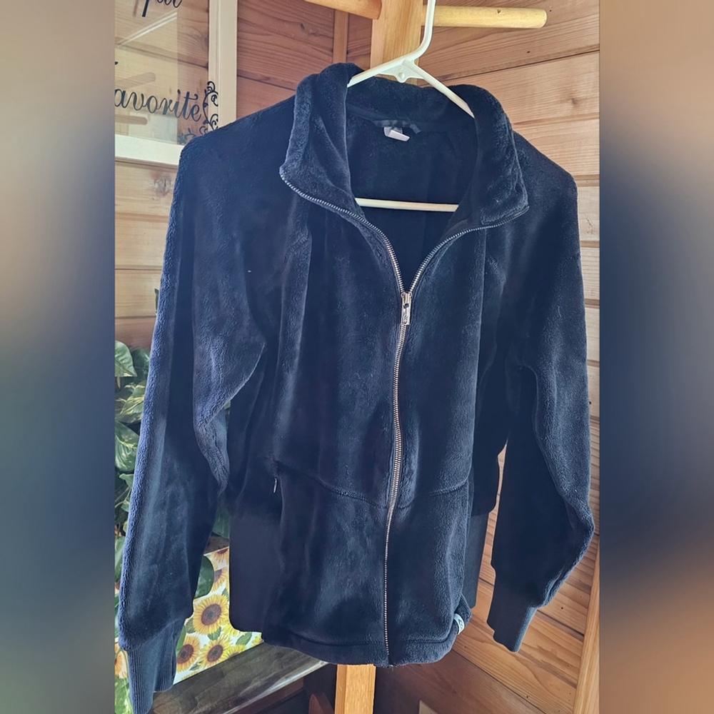 Free Country Black Fleece Jacket